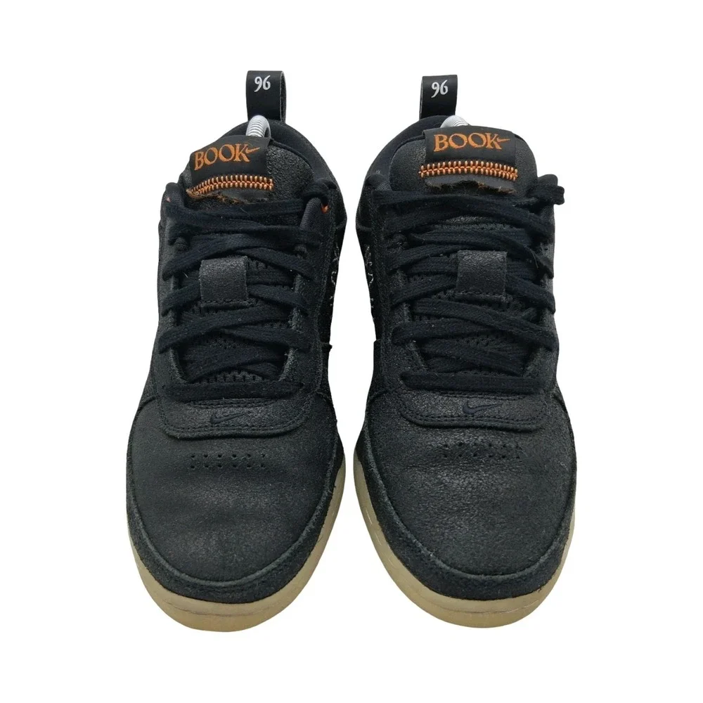Nike Book 1 Chapter One Shoes Mens Size 8 Black Suede Basketball FJ4249-003